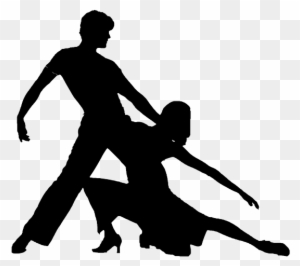 salsa dance clipart bw