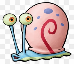 From Spongebob Squarepants - Gary The Snail Transparent - Free ...