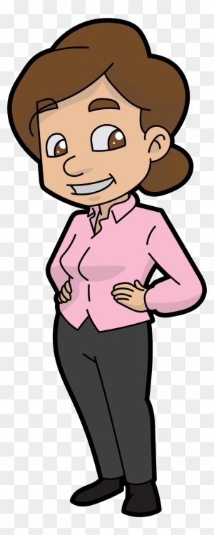 Open - Mom Cartoon - Free Transparent PNG Clipart Images Download