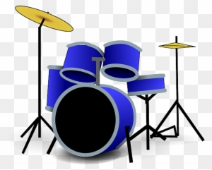 drum set clipart silhouette of dogs