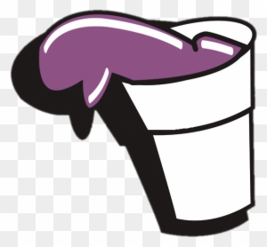 Youtube Purple Drank Clip - Lean Cup Cartoon - Free Transparent PNG ...