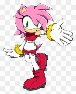 Amy Rose By Ketrindarkdragon - Amy Rose Fanart - Free Transparent PNG ...