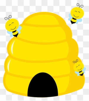 Beehive Clipart - White - Free Transparent PNG Clipart Images Download