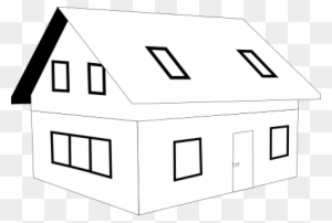 Images Of House In Line Art - House