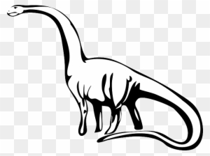 dinosaur with long back head