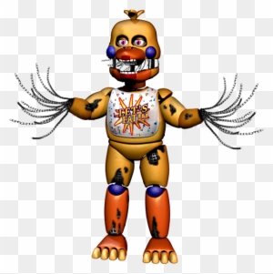 fnaf/c4d]funtime Chica Herogollum Design Update 1 - Fnaf Funtime Chica -  Free Transparent PNG Clipart Images Download