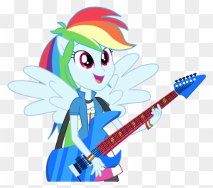 Seahawk270, Electric Guitar, Equestria Girls, Guitar, - Mlp Eg Rainbow ...