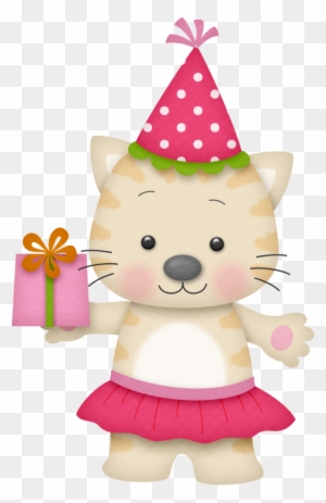 free cat birthday clipart