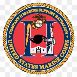 Company H Marine Support Battalion United States Marine - Emblem - Free ...