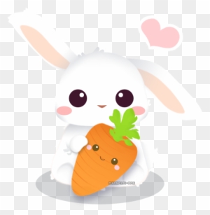 A Carrot For You By Kawiko - Bunny Kawiko Deviantart - Free Transparent ...