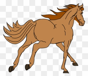 tera rising brown horse clipart