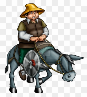 Don Quixote And Sancho Panza Royalty Free Vector Clip ...