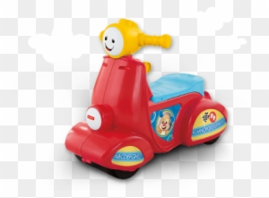 fisher price laugh and learn scooter