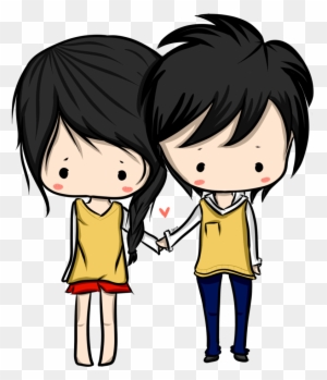 cute chibi anime couples drawings