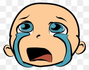 Infant Cartoon Crying - Crying Baby Clipart - Free Transparent PNG