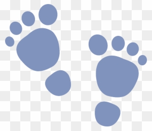 Download Footprint Baby Blue Boy Feet Steps Birth Newborn Baby Feet Clip Art Free Transparent Png Clipart Images Download