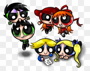 The Rowdyruff Boys And The Powerpunk Girls By Pastel-pocky - Rowdyruff ...