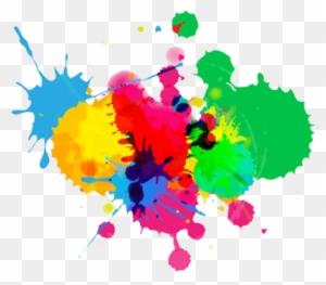 Cool With Fewer Colors Color Splash Paint Png Ahab - Background Colorful  White - Free Transparent PNG Clipart Images Download