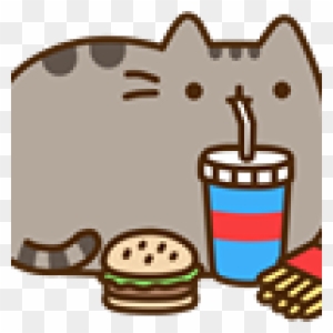 Click To Edit - Pusheen Eating Gif - Free Transparent PNG Clipart ...