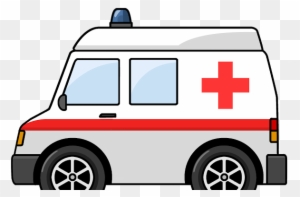 Gallery For Ambulance Police Clipart Black And White - Ambulance Clipart Png