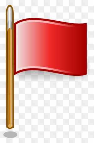 Red - Red Flag Transparent Background - Free Transparent Png Clipart 