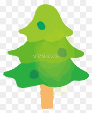 かわいい３つ重なる木の無料イラスト Illustration Free Transparent Png Clipart Images Download