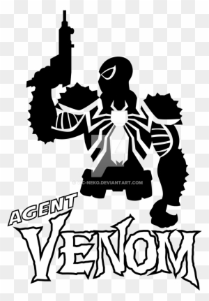 Agent Venom T Kellysdesigns Venom Wall Sticker Venom Vinyl Decal Free Transparent Png Clipart Images Download