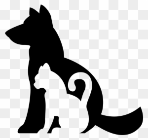Cat And Dog Silhouette Clip Art 