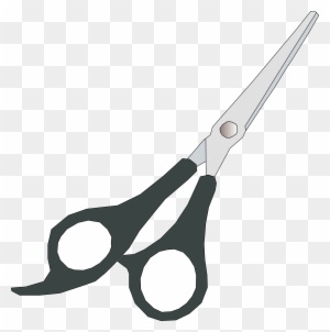 sewing scissors clipart black and white