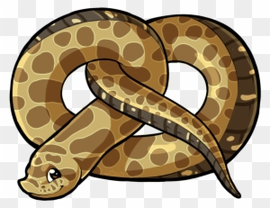 Pretzel The Hognose By Oddsocket On Deviantart - Hognose Snake Clipart ...