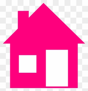 Pink House Svg Clip Arts 600 X 498 Px - House Clip Art Pink - Full Size ...