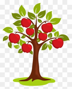 Green Apple Tree Clipart - Apple Tree Clipart Free - Free Transparent ...