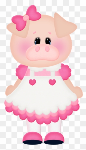 female pig clipart toons