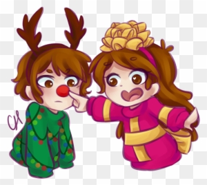 Holiday Sweaters By Cairolingh - Christmas Gravity Falls Fanart