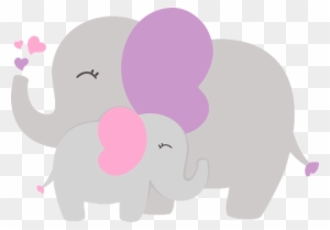 Elephants Elefantes Animados Para Baby Shower Free Transparent Png Clipart Images Download