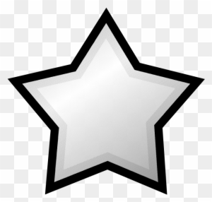 Black Star Outline - Favorite Icon - Free Transparent PNG Clipart