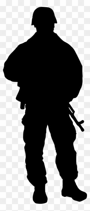 union soldier clipart silhouette