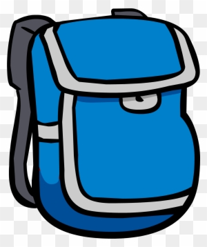 Blue Backpack Icon 312 - Red Backpack Cartoon - Free Transparent PNG ...