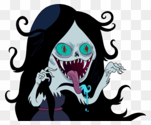 Marcelines Scary Face - Adventure Time Marceline - Free Transparent PNG ...