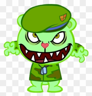 Happy Tree Friends Flippy - Free Transparent Png Clipart Images Download