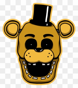 Golden Freddy Head By Kaizerin - Five Nights At Freddy's Golden Freddy Head