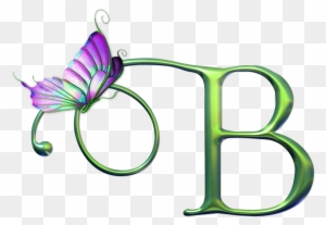 Butterfly Letter B - K Alphabet - Free Transparent PNG Clipart Images ...