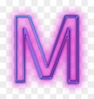 Clip Arts Related To - Glowing Letter M - Free Transparent PNG Clipart ...