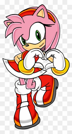 Sonic The Hedgehog Clip Art Images Cartoon - Amy Rose - Free ...