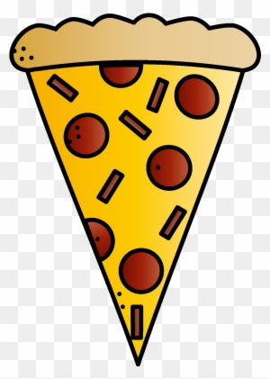 medium size pizza slices clipart