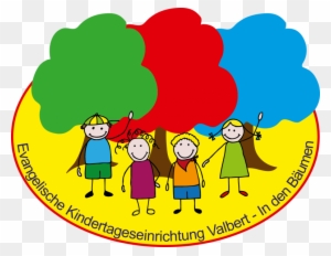 erzieherin mit kindern spielen clipart school