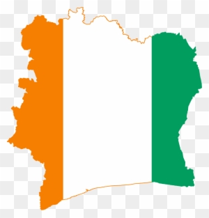 Illustration Of Flag Of Cote D'ivoire - Côte D Ivoire Flag Png - Free ...