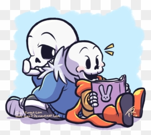 Kid Sans And Papyrus By Forte-girl7 - Cute Sans And Papyrus