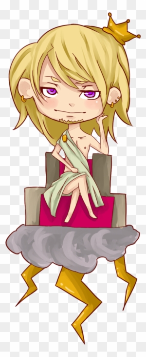 Chibi Zeus By Flauwoo On Deviantart Chibi Zeus Png Free Transparent Png Clipart Images Download