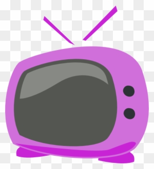 Extremely Creative Tv Clipart Purple Cartoon Clip Art - Pink Tv Clipart ...